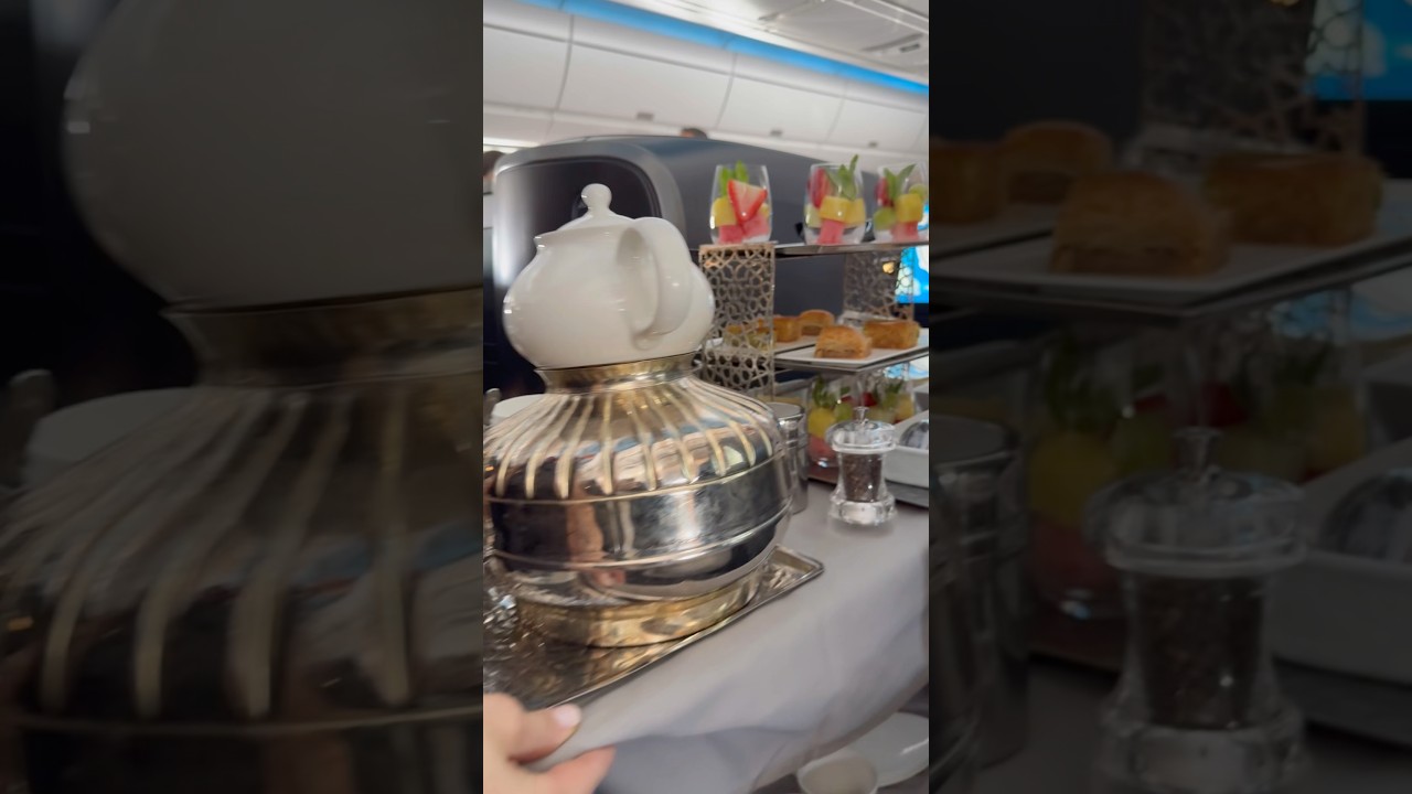 Everything I ate in Business Class on Turkish Airlines