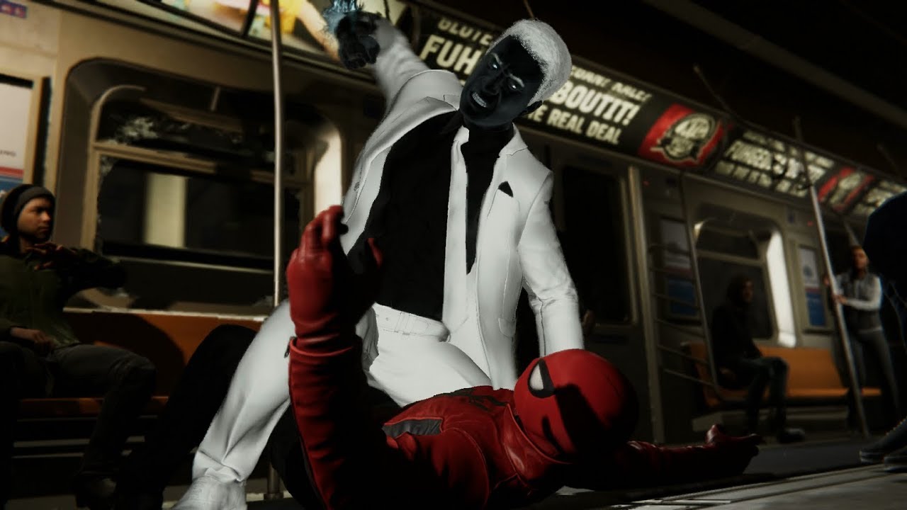 Mr. Negative Train Fight (Last Stand Suit Walkthrough) - Marvel's Spider-Man [1080p60fps]