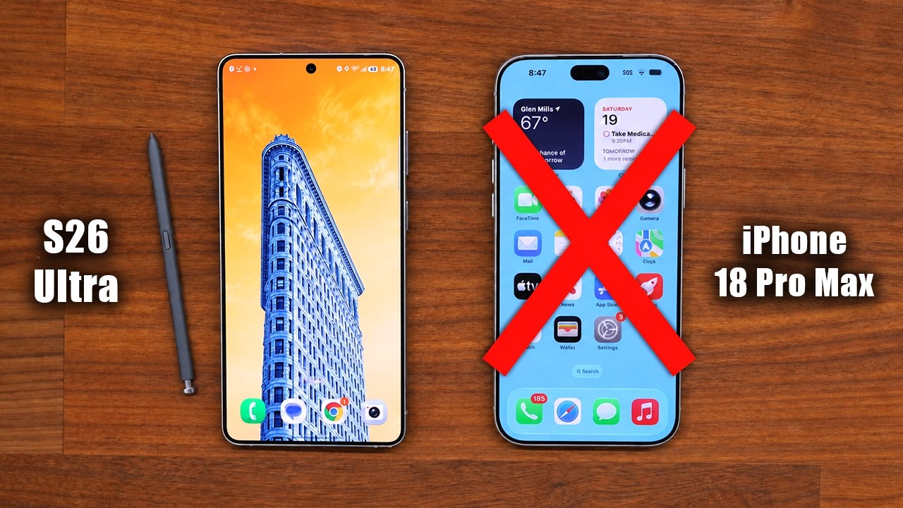 5 причин, почему Galaxy S26 Ultra УНИЧТОЖАЕТ iPhone 18 Pro Max