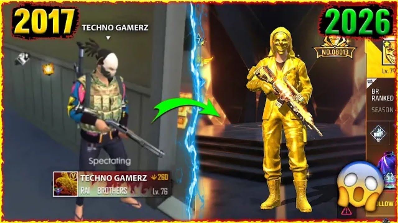 I get techno gamerz uid omg 😲😭😍 watch till end