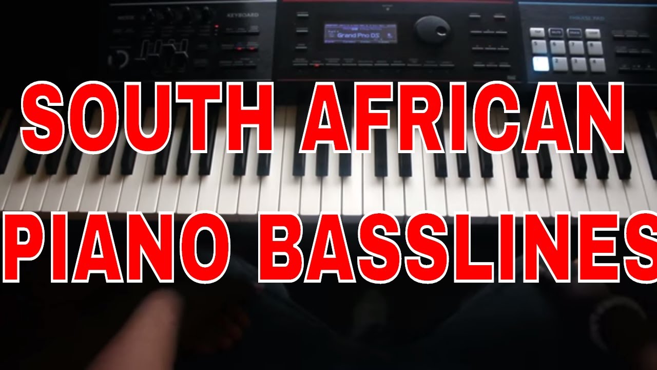 How to play south African Marabi Baselines - Marabi Piano tutorial