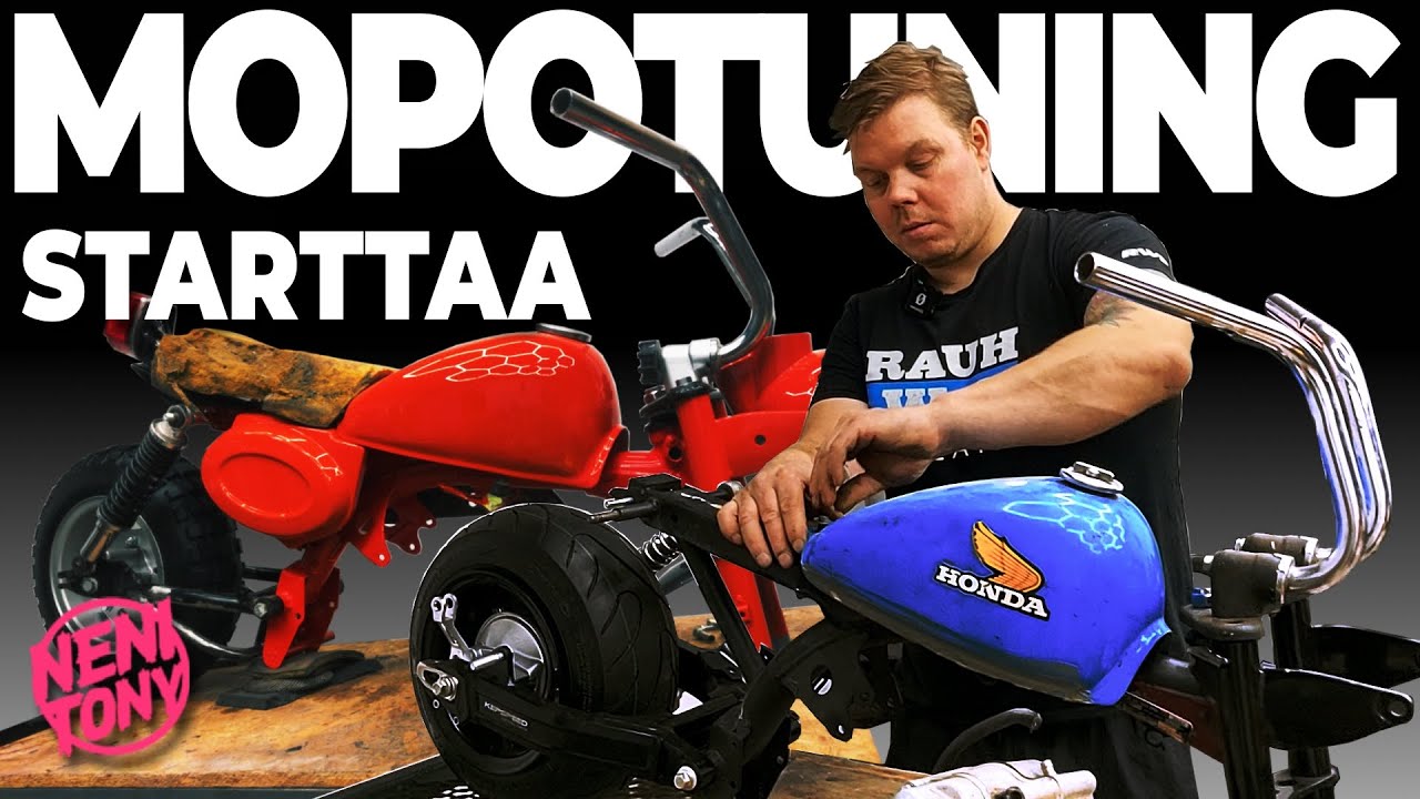 Mopotuning alkaa | Inventaario | 3kpl Honda Monkey