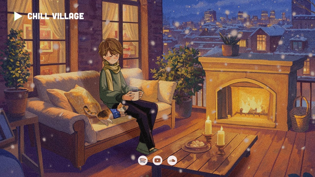 Aesthetic Winter Lofi 🔥 Calm Beats to Warm Your Soul [chill lo-fi hip hop beats]