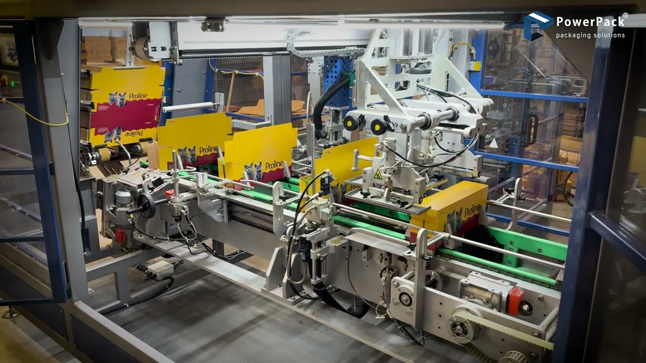 PWA-05 Case Packer - Wrap Around Kutulama Makinası - PWA-05 Case Packer - Wrap Around Boxing Machine