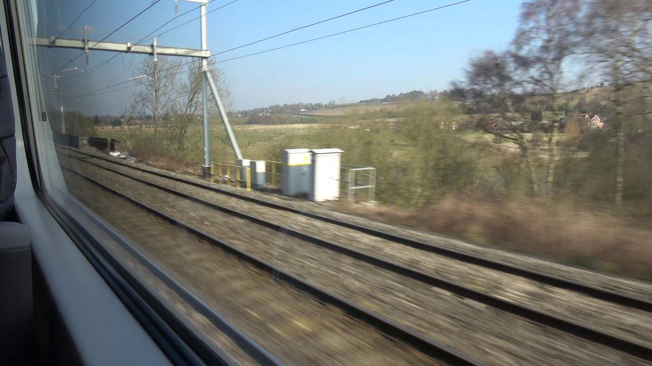 Class 800 IEP at 125MPH Between Didcot and Reading (4k)