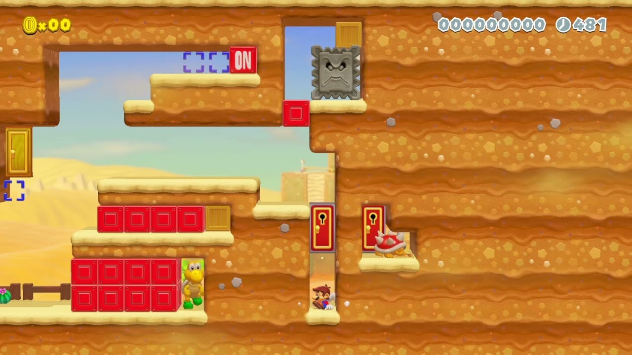 Super Mario Maker 2 | [One Screen Puzzle] | W7K-C2T-SYG | Part 1