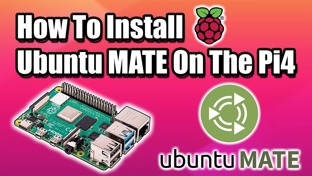 Install Ubuntu MATE On The Raspberry Pi 4! Amazing Performance!