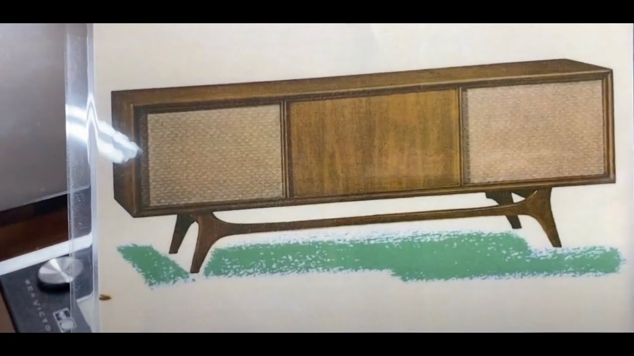 1965 VFT72 Stereo Console by RCA