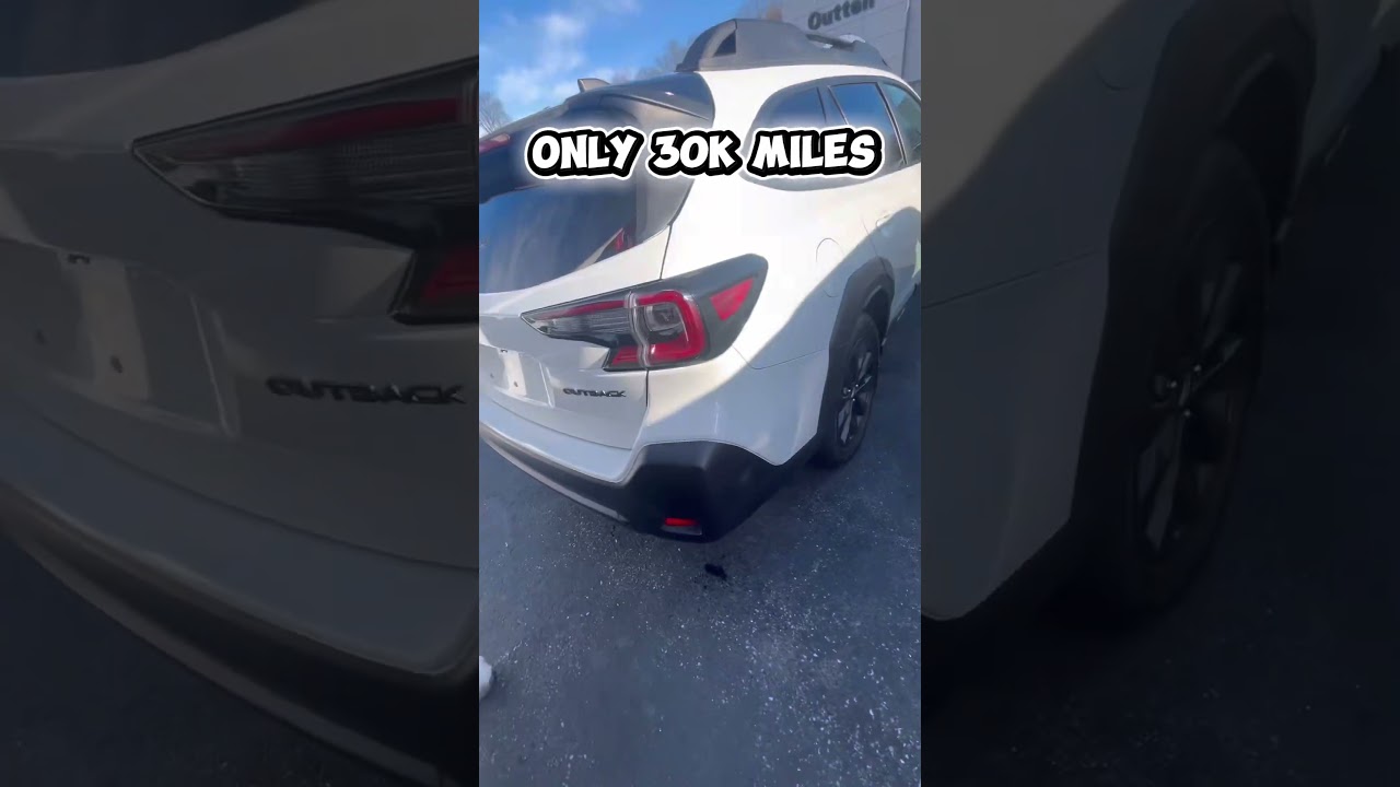 SOLD 2023 Subaru Outback onyx edition