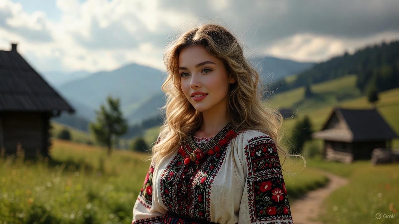 Ancă fată de la munte ( Cover )