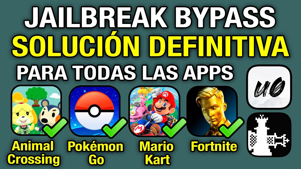 JAILBREAK BYPASS LIBERADO 🔥 JUEGOS y APPS funcionando al 100% en iOS 13 (NUEVO 2020)
