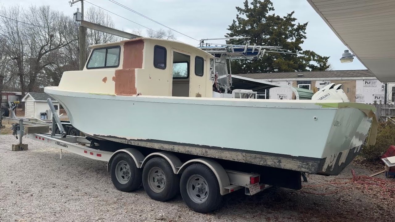 Parker Boats 25’ Sou’wester (1987) rebuild/repower/refit part 2