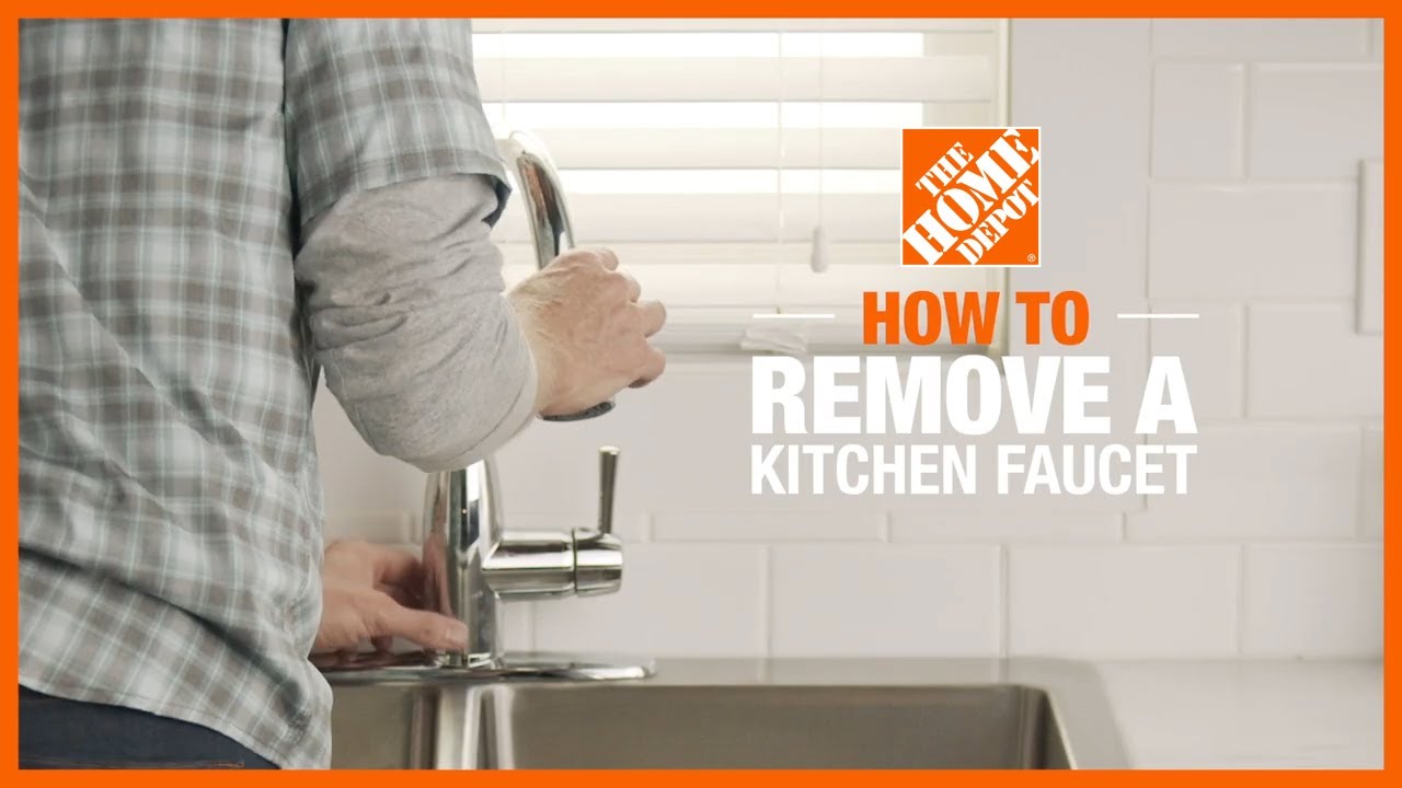 How to Remove a Kitchen Faucet | Plumbing | The Home Depot
