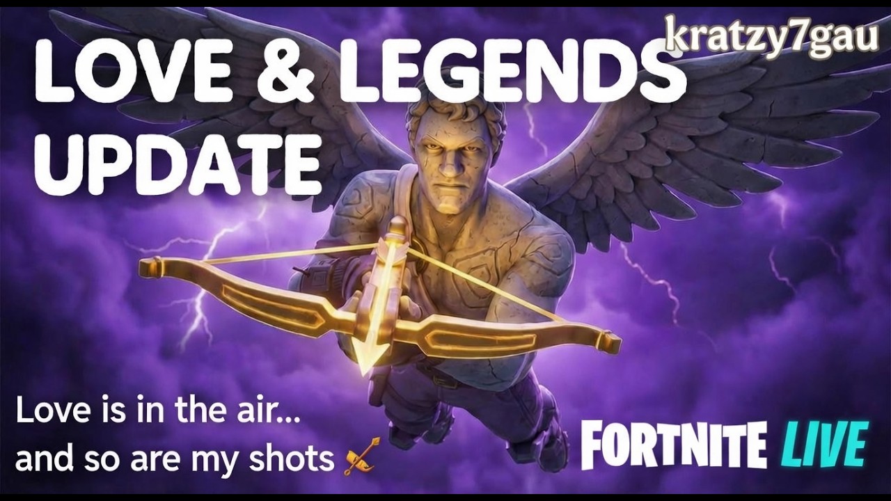 🔴LIVE: Love is the Air and so ar my shots - Love & Legends #Fortnite   #EpicPartner