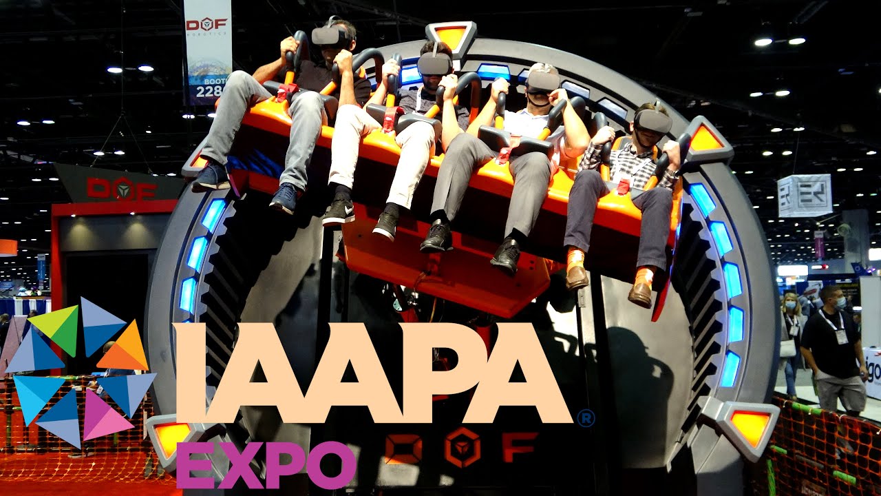 The Best Of IAAPA Expo 2021 (New Rides, Arcade Games, Animatronics & Much More)