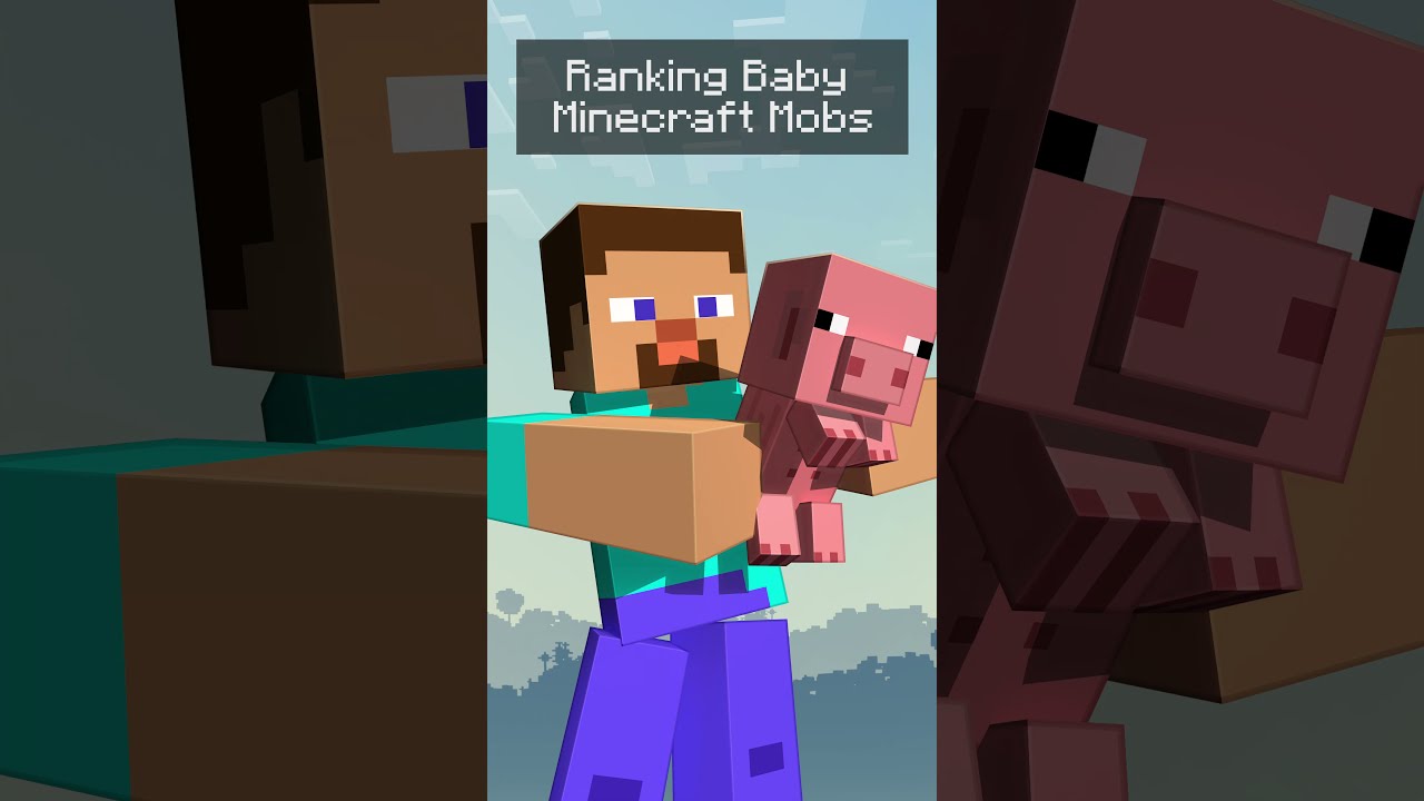 Рейтинг маленьких мобов Minecraft!