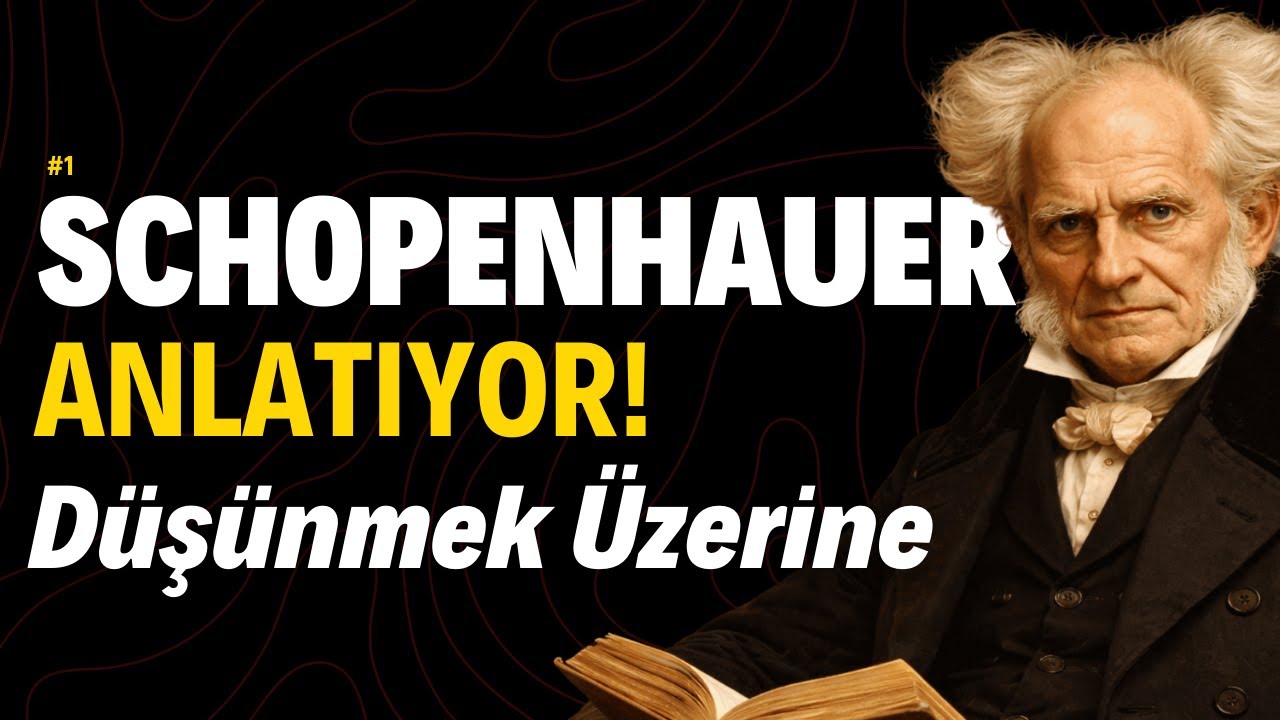 Schopenhauer - Düşünmek Üzerine - Canlı Gece Yayını 🔴