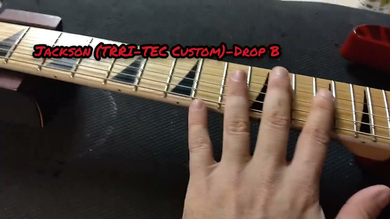 Changed Tunings String Gauge on all (3) 6-strings to finish  Album #3000watchtime #metal #music 