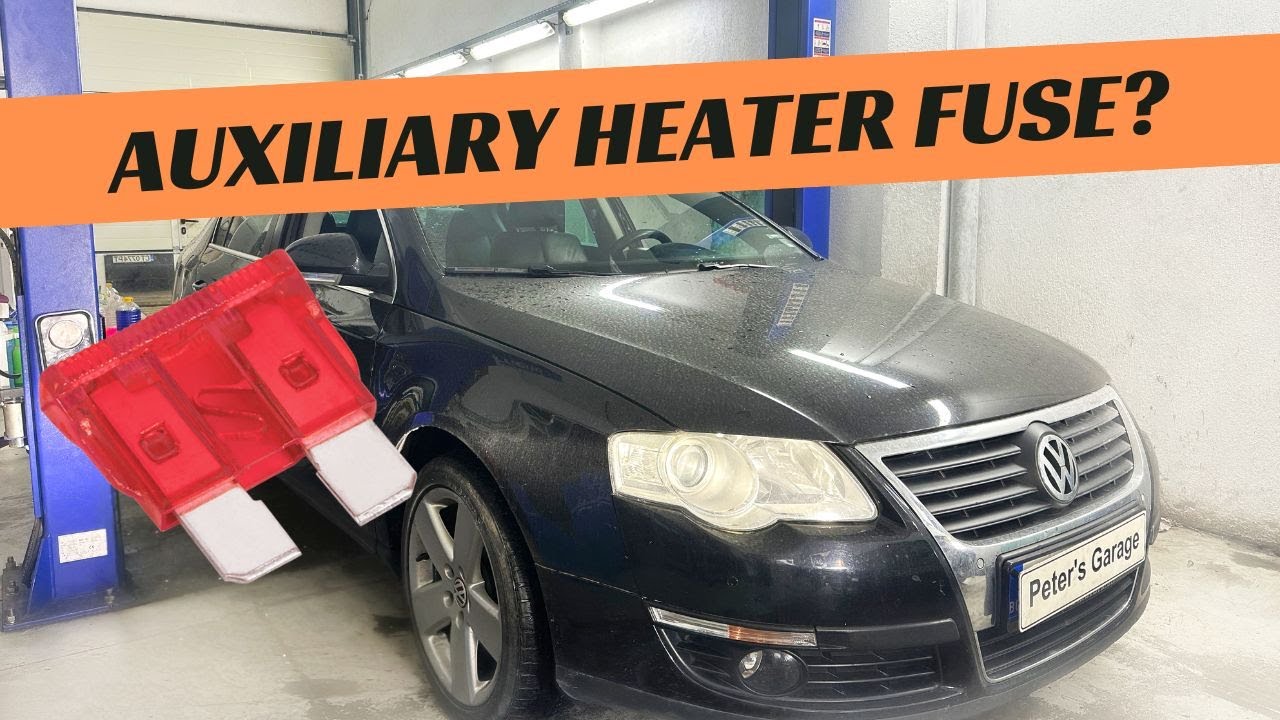 VW Passat B6 Auxiliary Heater fuse relay location replacement