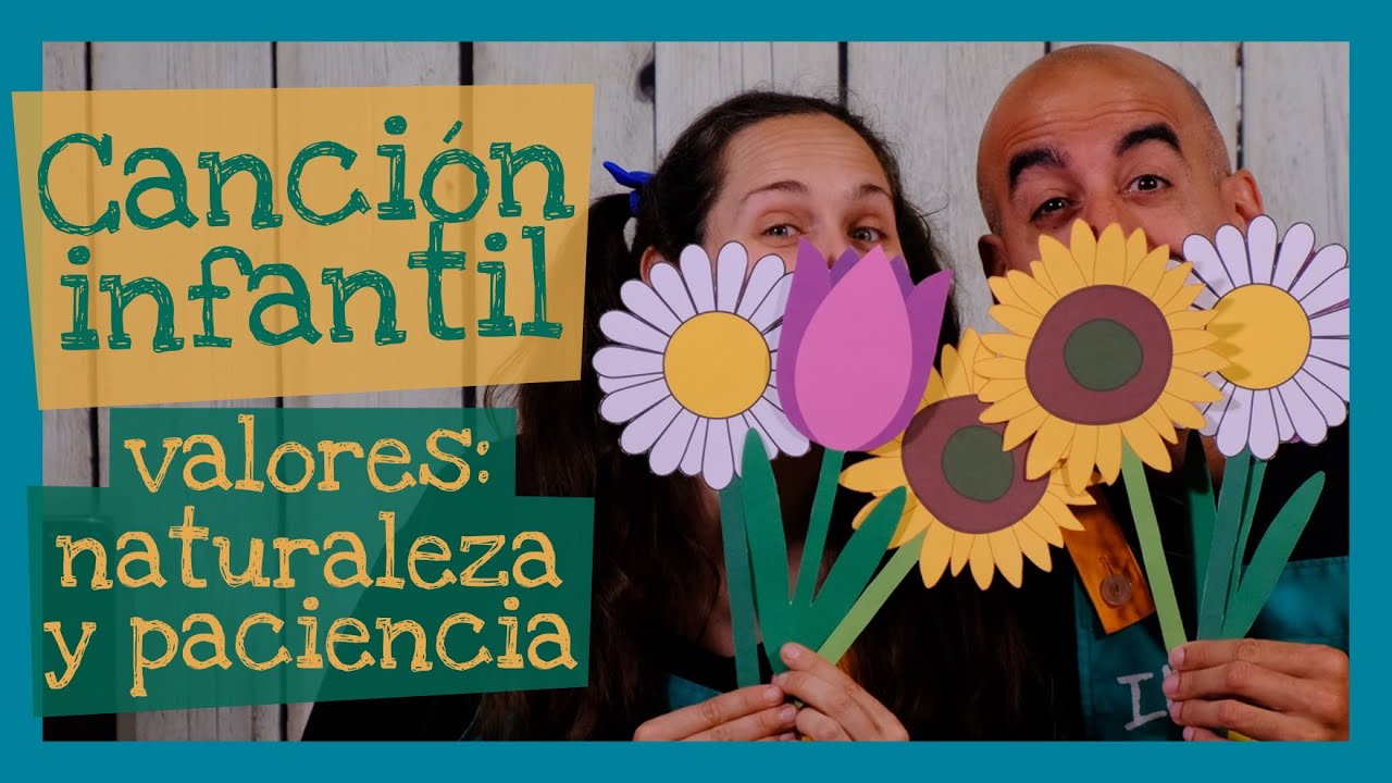 Margarita, girasol, tulipán🌷 Juego de dedos