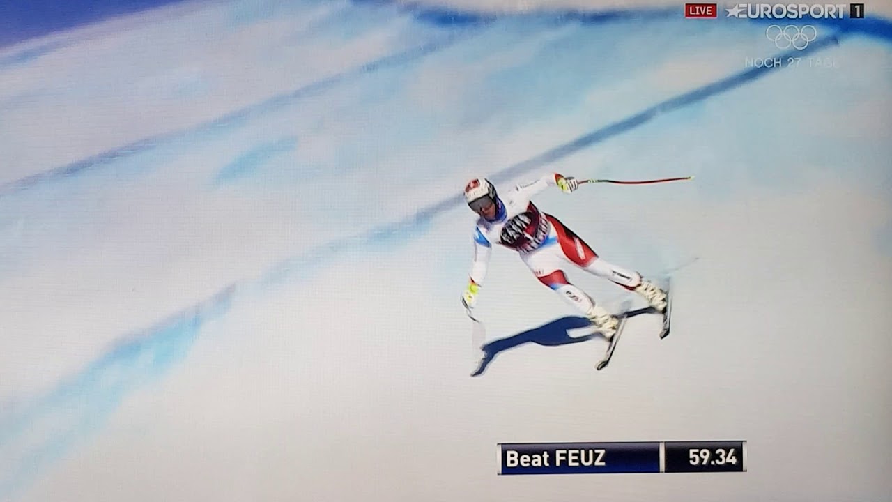 Beat Feuz eröffnet und gewinnt das Lauberhornrennen in Wengen 2018