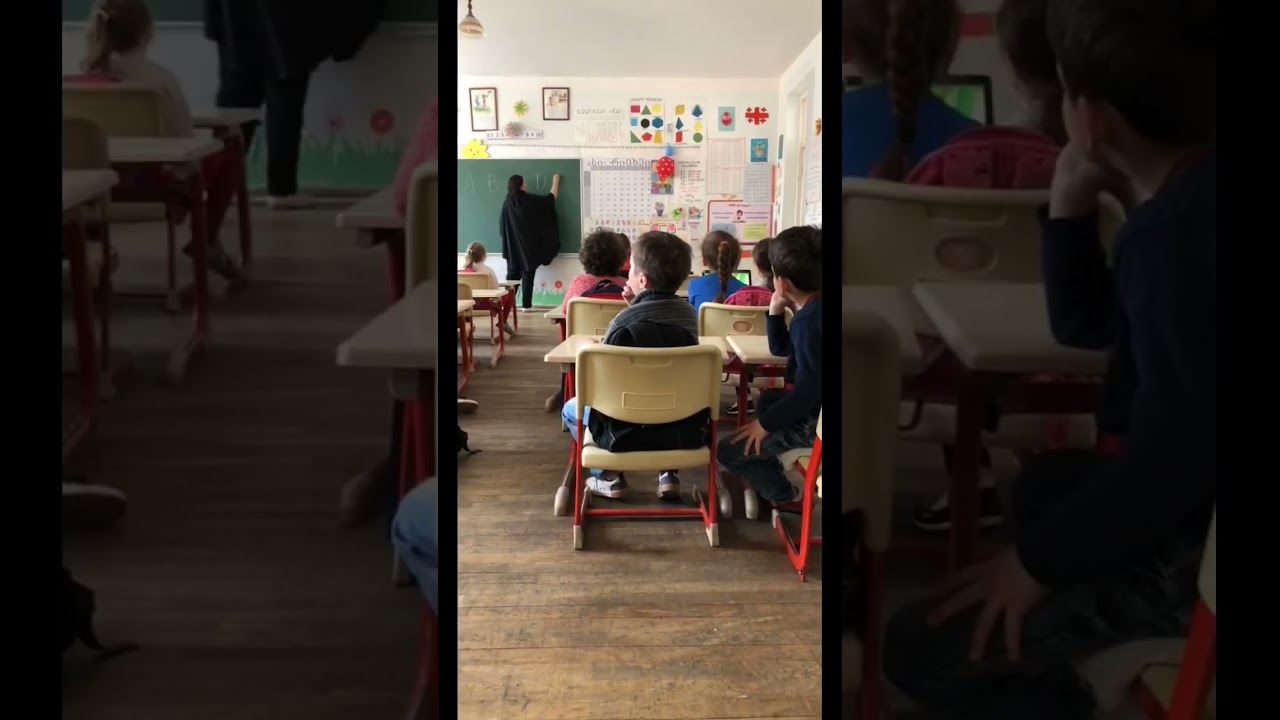 Today we observed a Georgian teacher&rsquo;s English lesson
