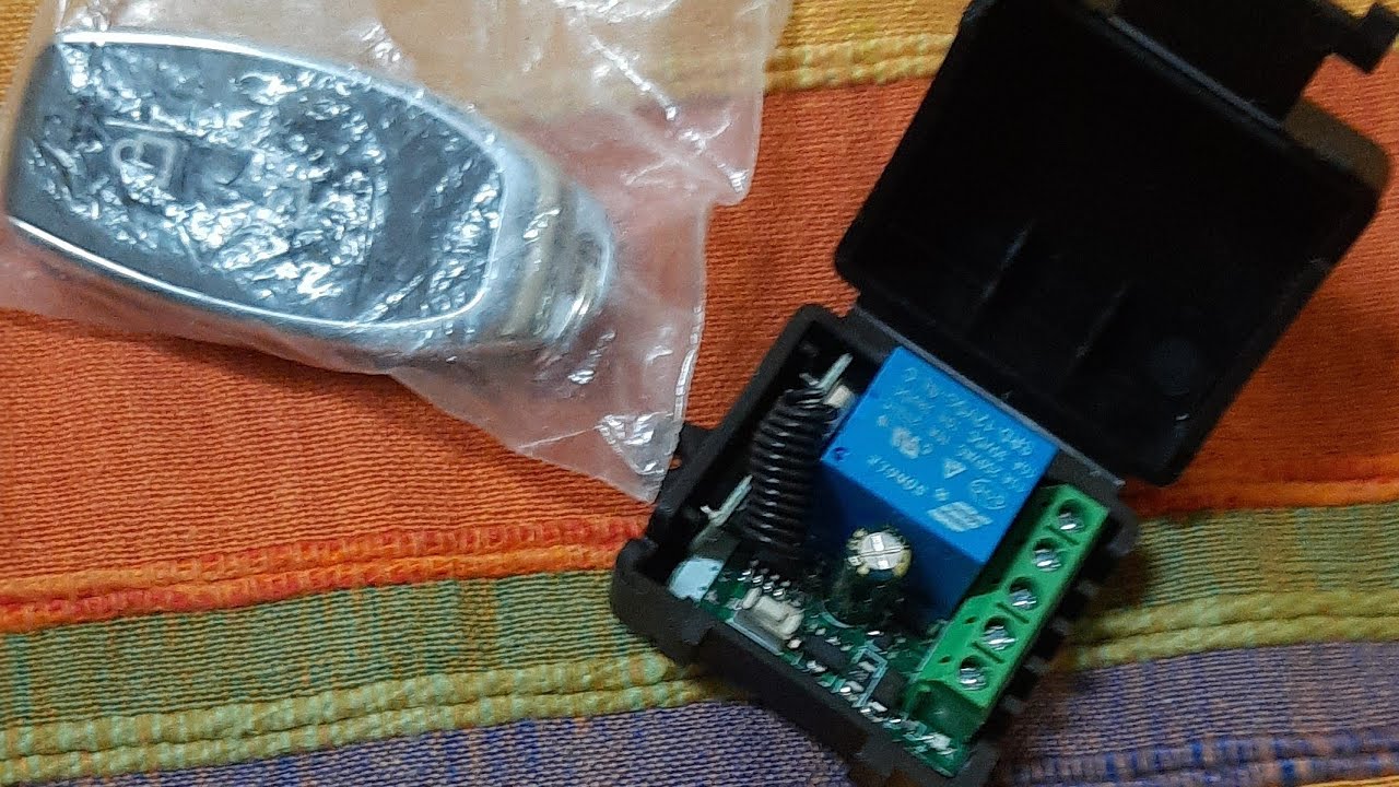 unboxing of 1ch RF control key on off