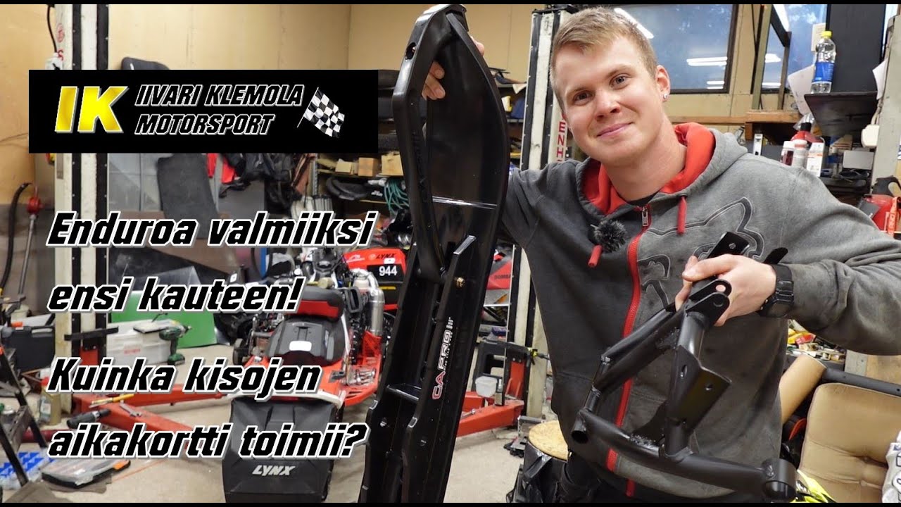 Enduro Lynx iskuun osa 1! Paljon uusia osia!