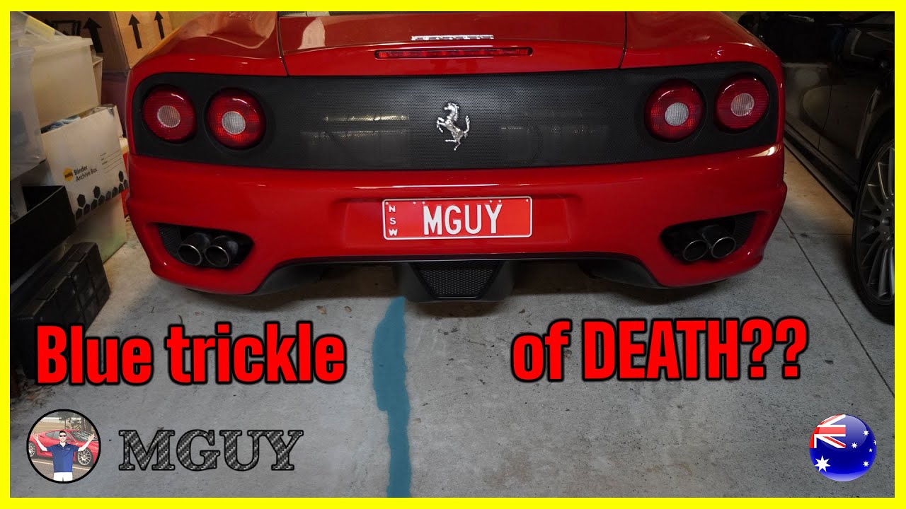 Ferrari 360 Modena Coolant Leak&hellip; How bad could it be? 😱 | MGUY Australia