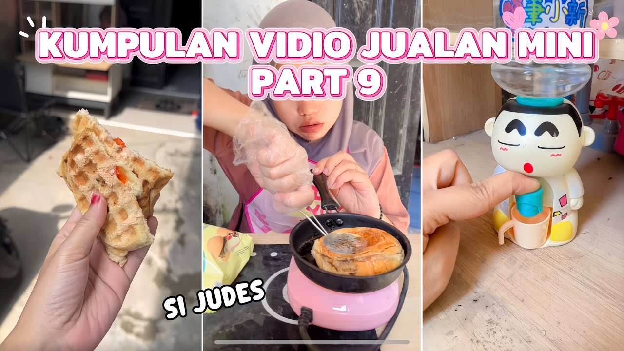 BELI ROTI BAKAR MALAH GOSONG 😱😱