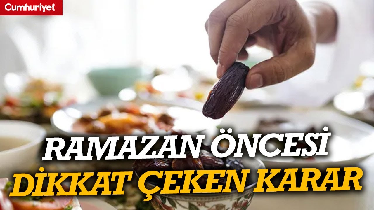 Ramazan öncesi işletmecilerden dikkat çeken karar