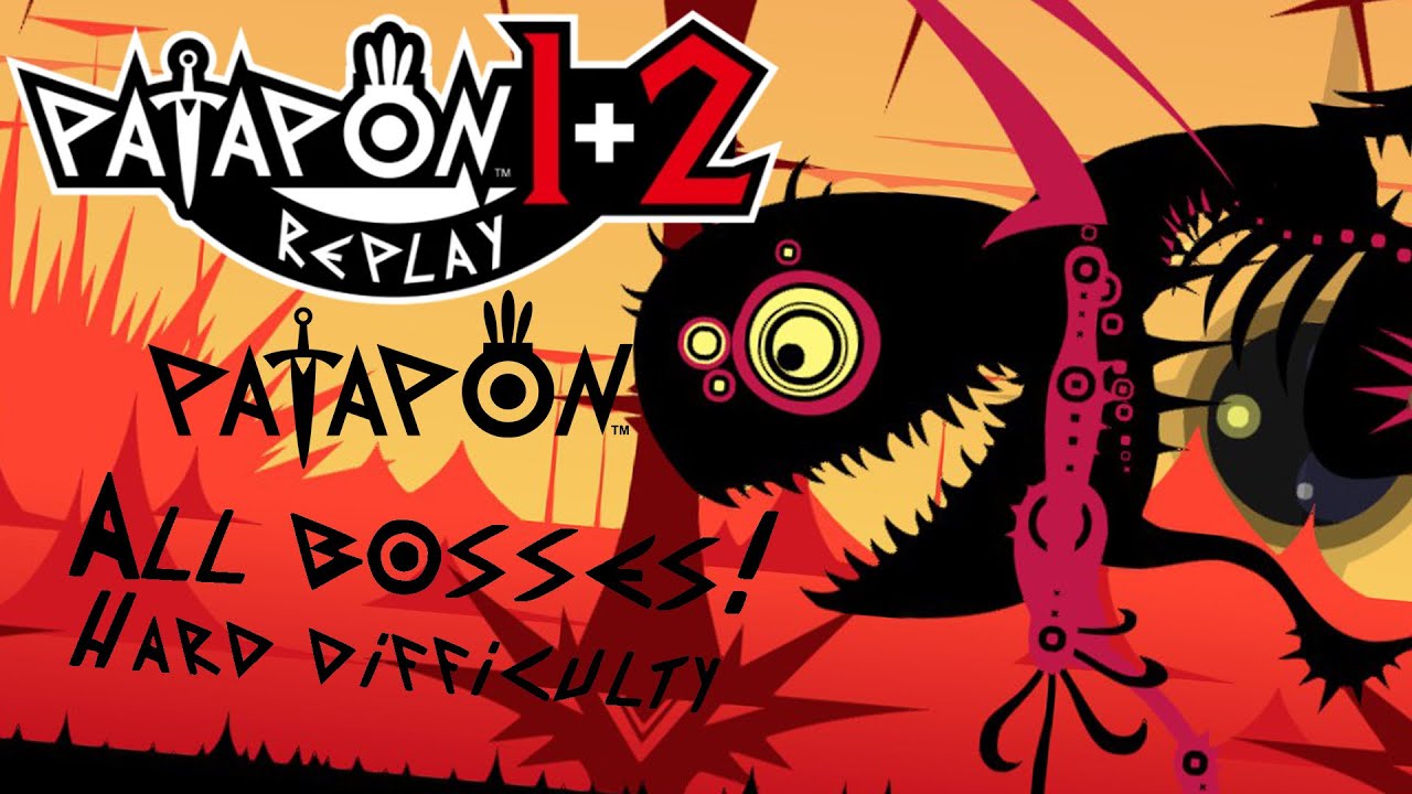 Patapon 1+2 Replay - Patapon 1 All Bosses Hard Difficulty