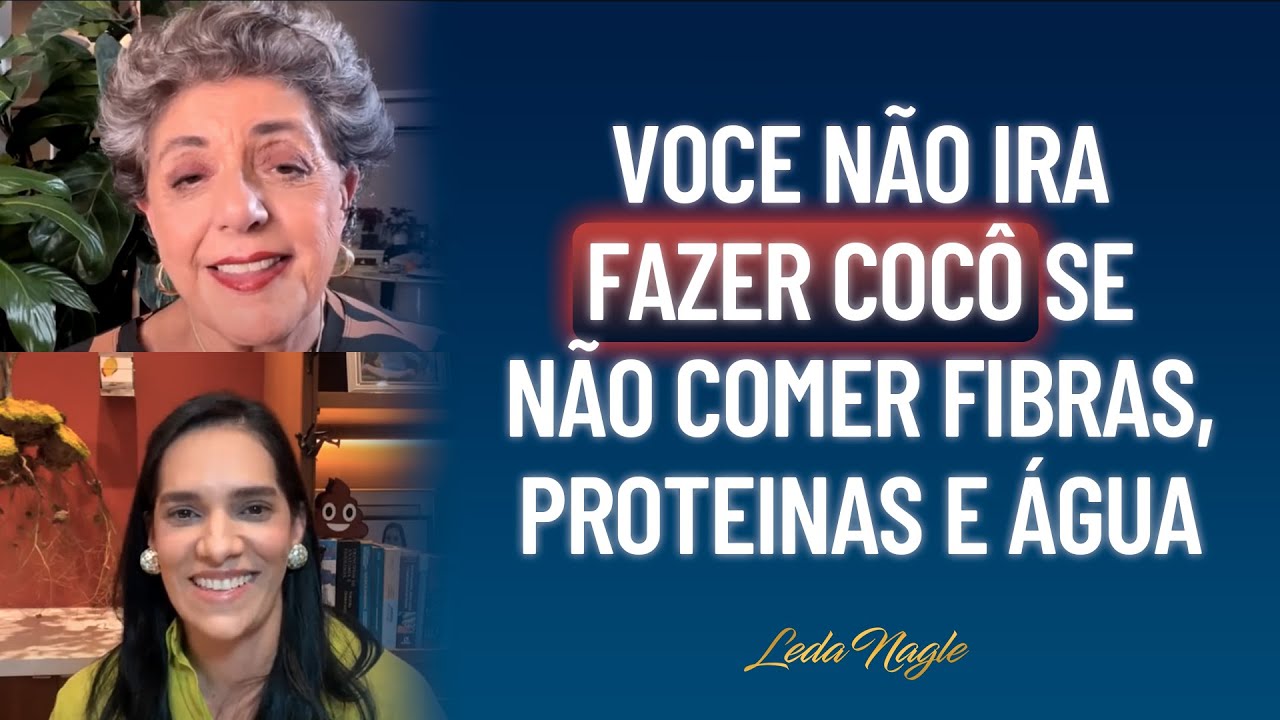 Psiconutri Thais Araujo : não vai fazer cocô se não comer fibra e proteína e tomar  água