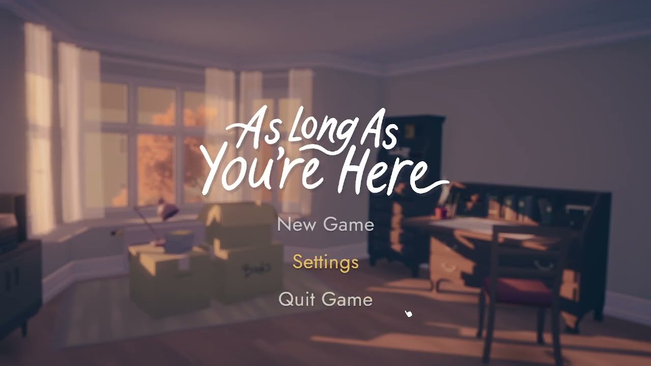 As Long As You're Here - Complete Playthrough with commentary and tears.