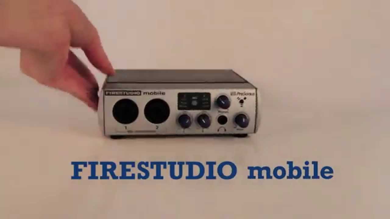 PreSonus FireStudio Mobile—Lindsey's Commercial