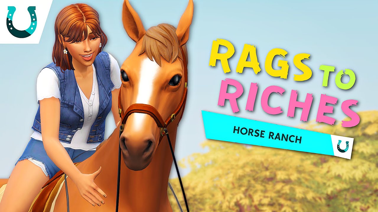 MY SIM WANTS TO BE A HORSE TRAINER 🐎 | Sims 4 Horse Ranch Gameplay
