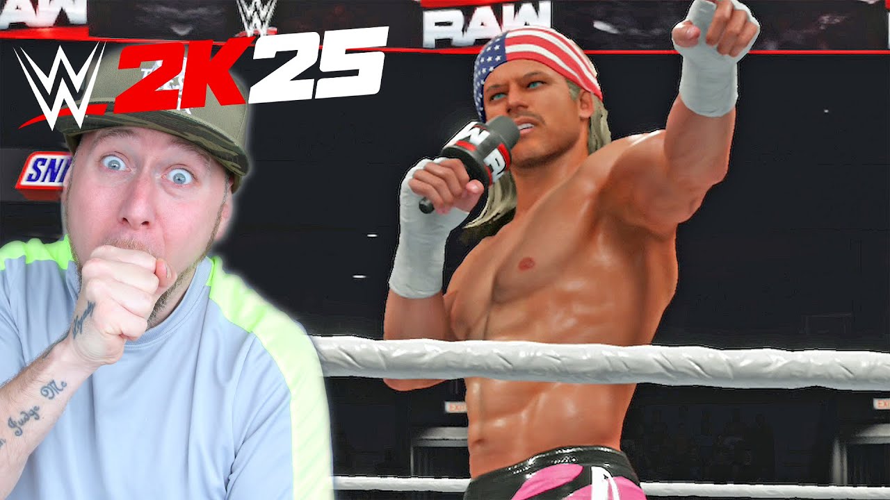 ДОЛЬФ ЗИГГЛЕР В РЕЖИМЕ ВСЕЛЕННОЙ WWE 2K25
