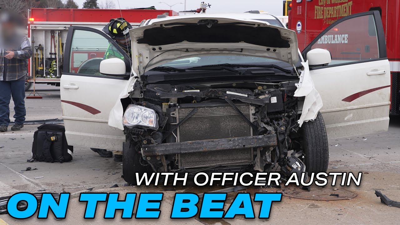 On The Beat - Officer Austin | Traffic Stop & Vehicle Crash