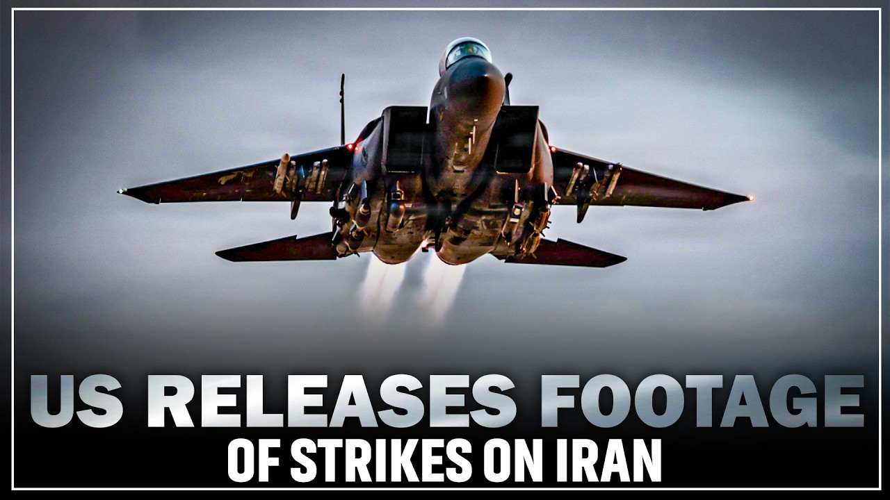 Pentagon releases video of US flight ops as Iran strikes continue| Iran-Israel conflict | War