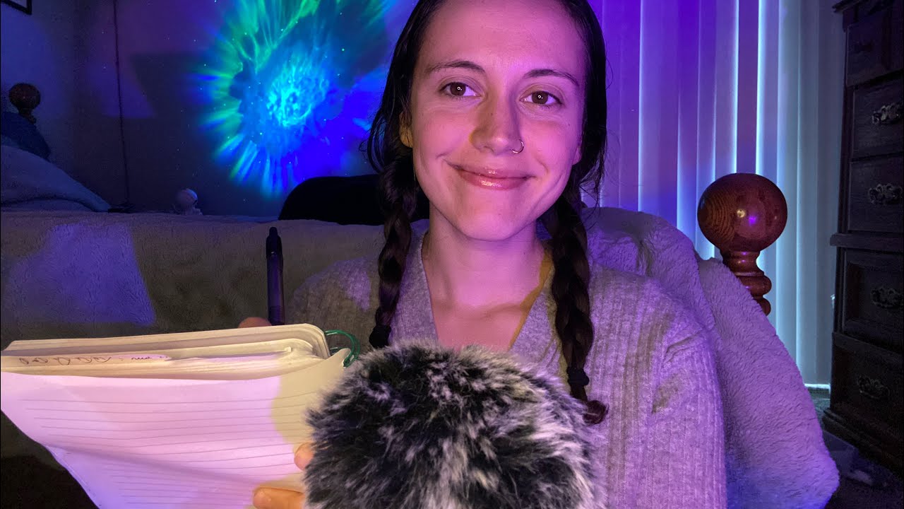ASMR ✨ Triggers For Sleep  😴💙 Mouth Sounds & Personal Attention