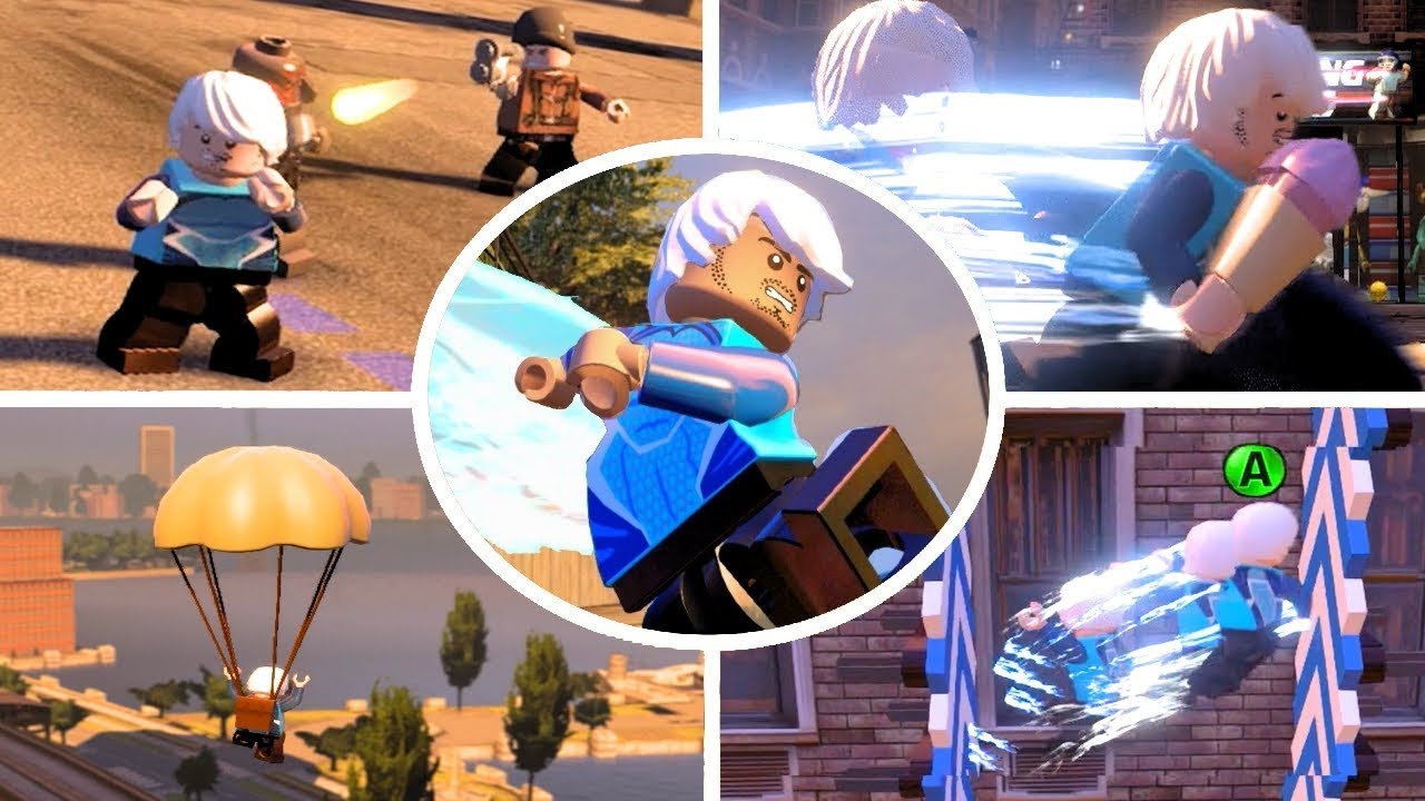 LEGO Marvel's Avengers All Quicksilver Abilities/Super Moves & How to Unlock PC 4k Ultra HD 2160p