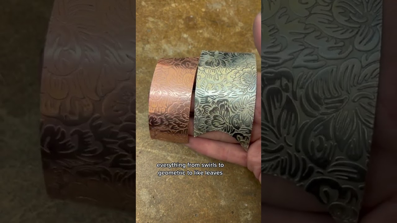 Потрясающие узорчатые серебряные пластины