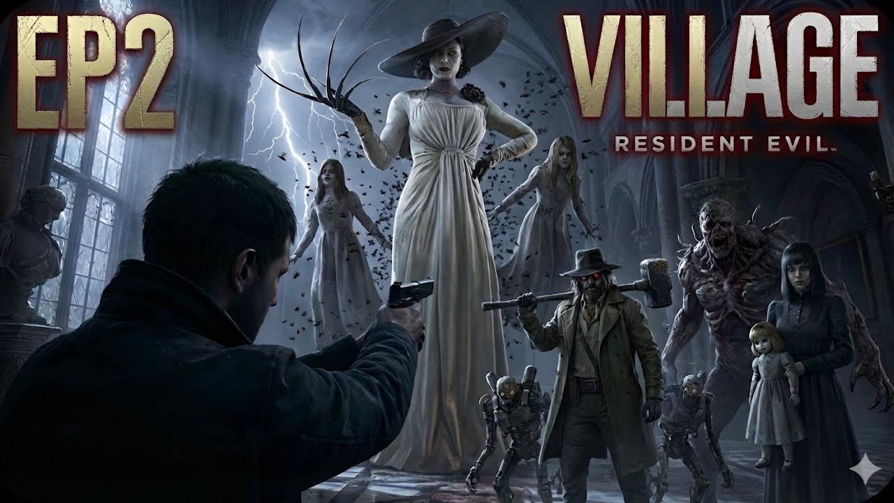 Resident Evil 8 : VILLAGE EP 2 (4K 40-50 FPS + RT ON)(3D AUDIO + SURROUND SOUND)