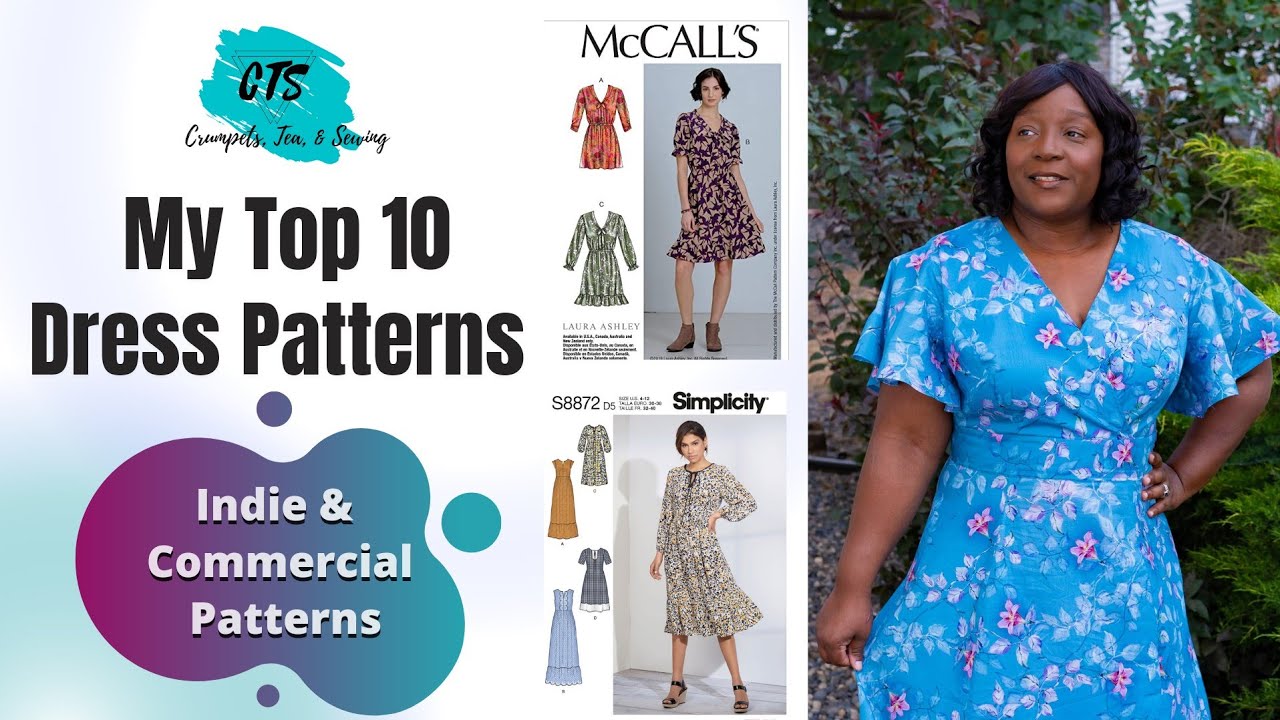 Top 10 Dress Sewing Patterns 2021