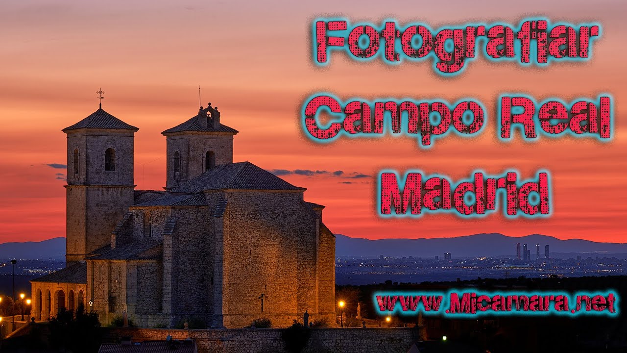 Localizaciones Fotográficas Campo Real , Skyline Madrid