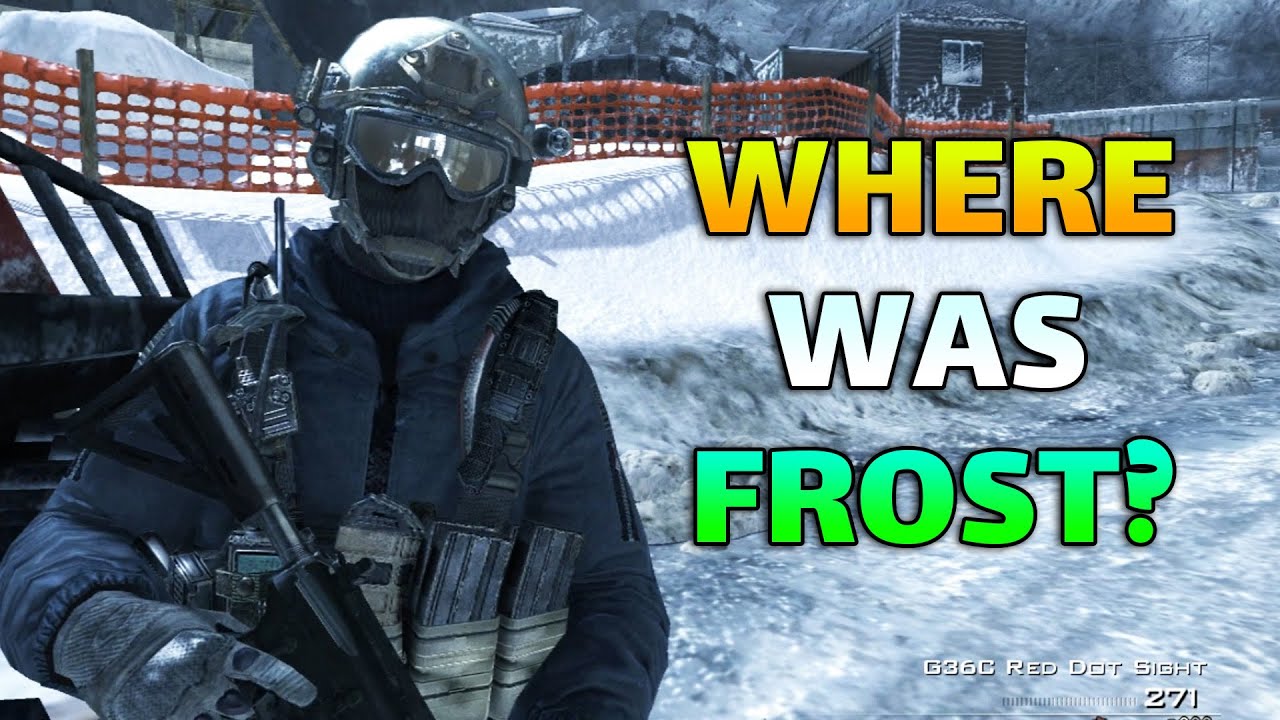 Why didn't Frost come to this mission? - Call of Duty MW3