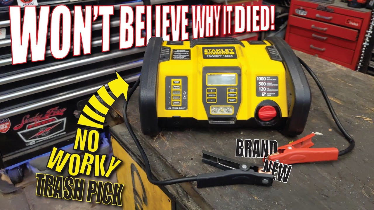 NEW Jump Start Box DEAD - CAN it be FIXED?
