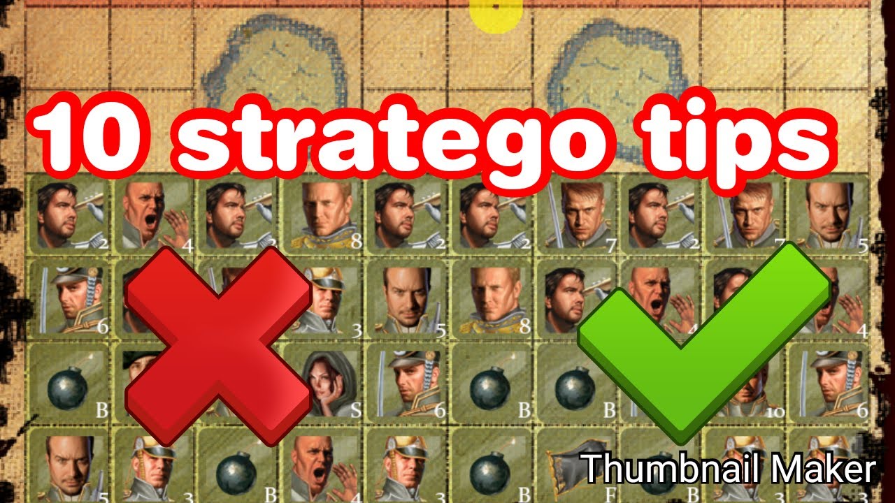 Stratego 10 tips to make a setup