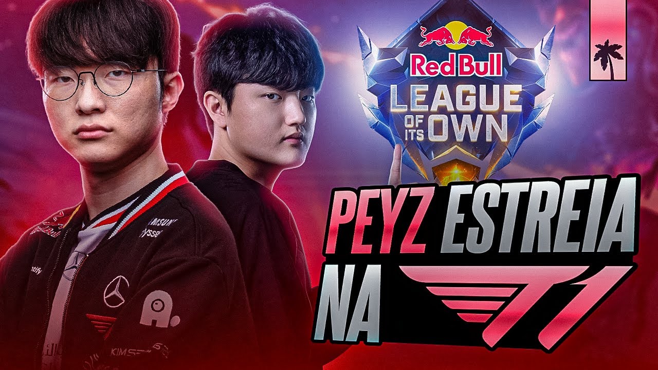 ESTREIA DO PEYZ AO LADO DE FAKER | Redbull League of Its Own | Ilha das Lendas