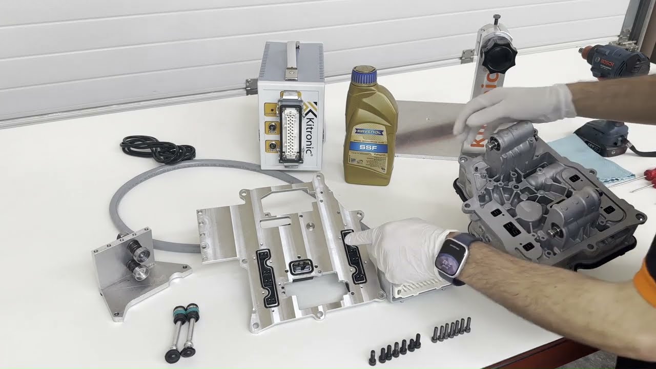 DSG7 MEKATRONİK TEST CİHAZI KURULUM VİDEOSU (TÜRKÇE)